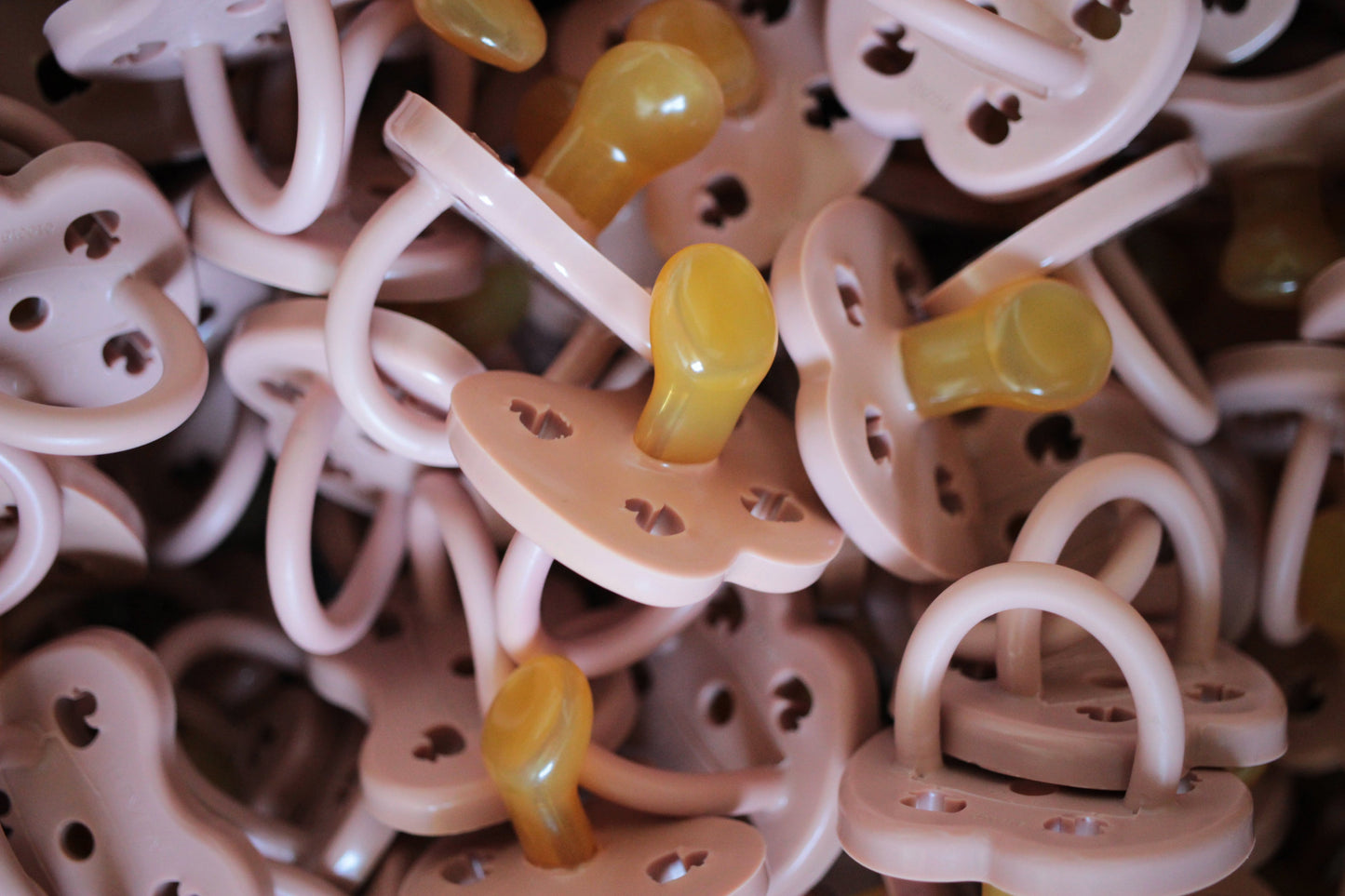 Baby Blush duck pacifier