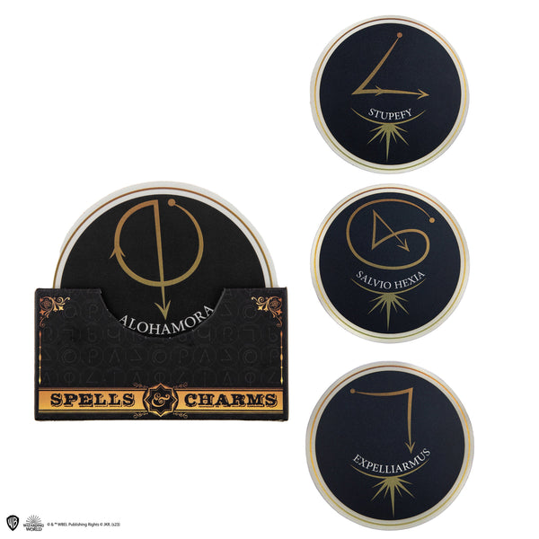 Set of 4 Spells and Charms Coasters Series 2