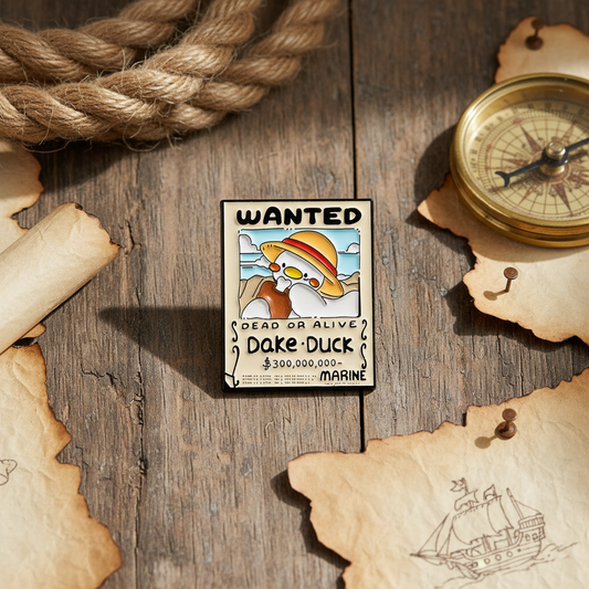 Pin’s Canard Blanc « Wanted »