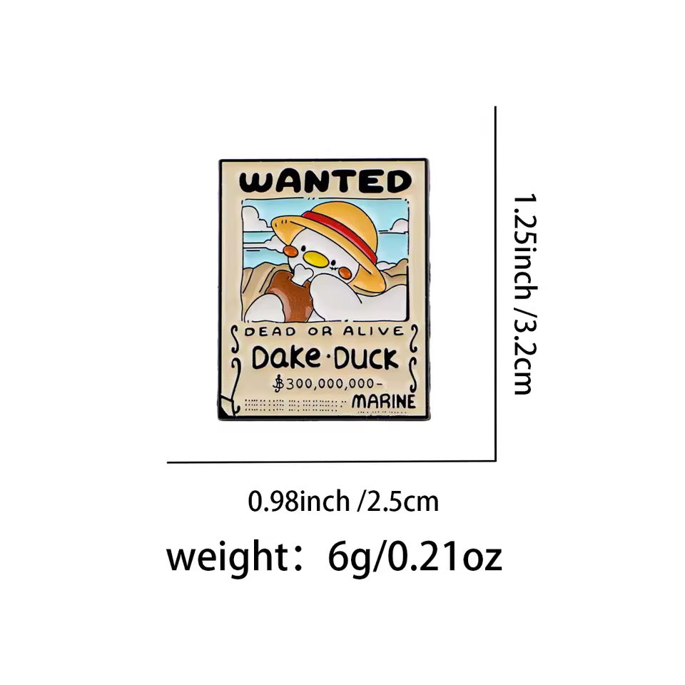 White Duck Pin “Wanted”