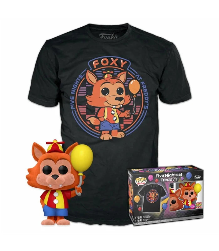 pop tee balloon foxy flocked