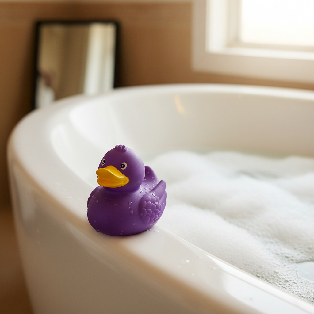 Purple duck