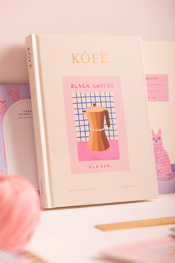 Coffee - Hardcover notebook A5