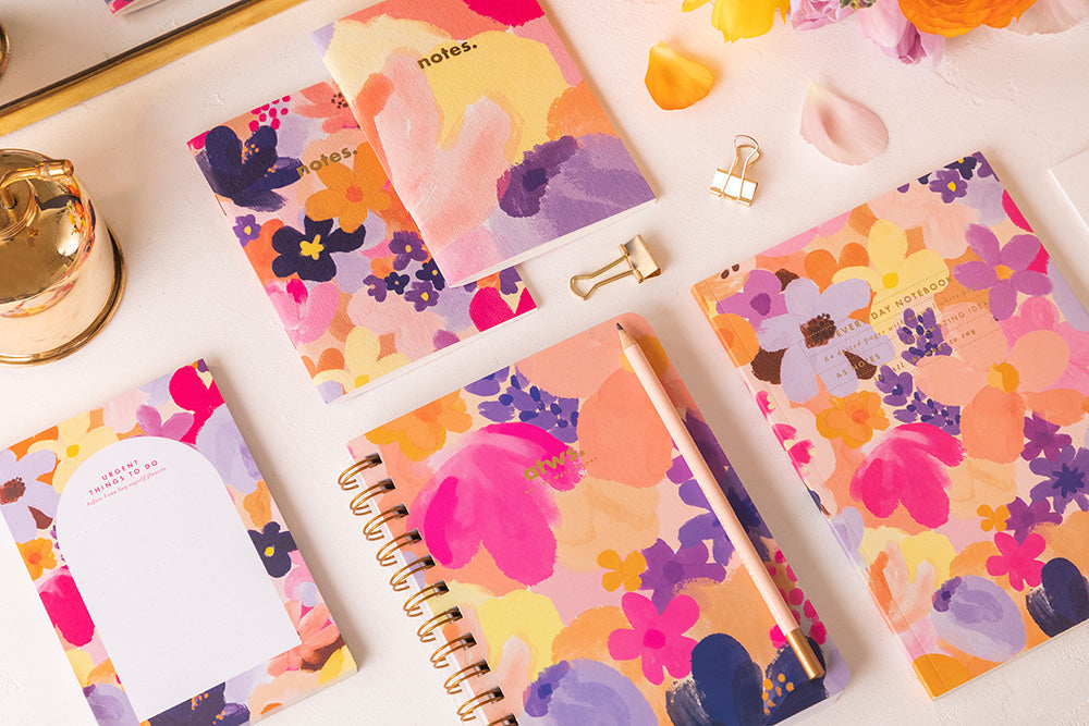 Flower garden - A5 notebook