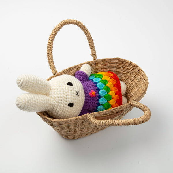 Miffy Plüschtier – Buntes Kleid