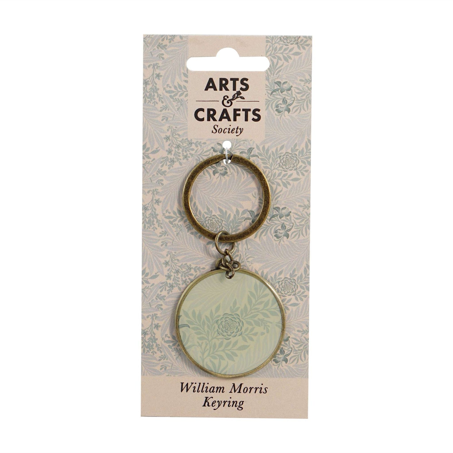 William Morris Larkspur ACS Keyring