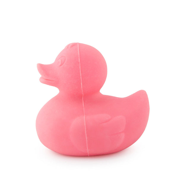 Elvis le Canard Rose – Jouet de bain et dentition bébé – vue produit 2