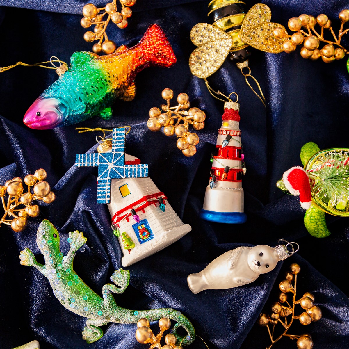 Rainbow Trout Christmas Ball