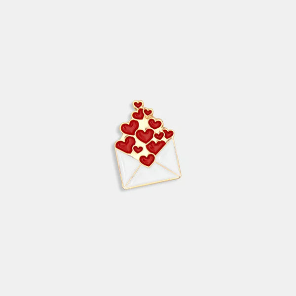 Hearts Envelope - Pins