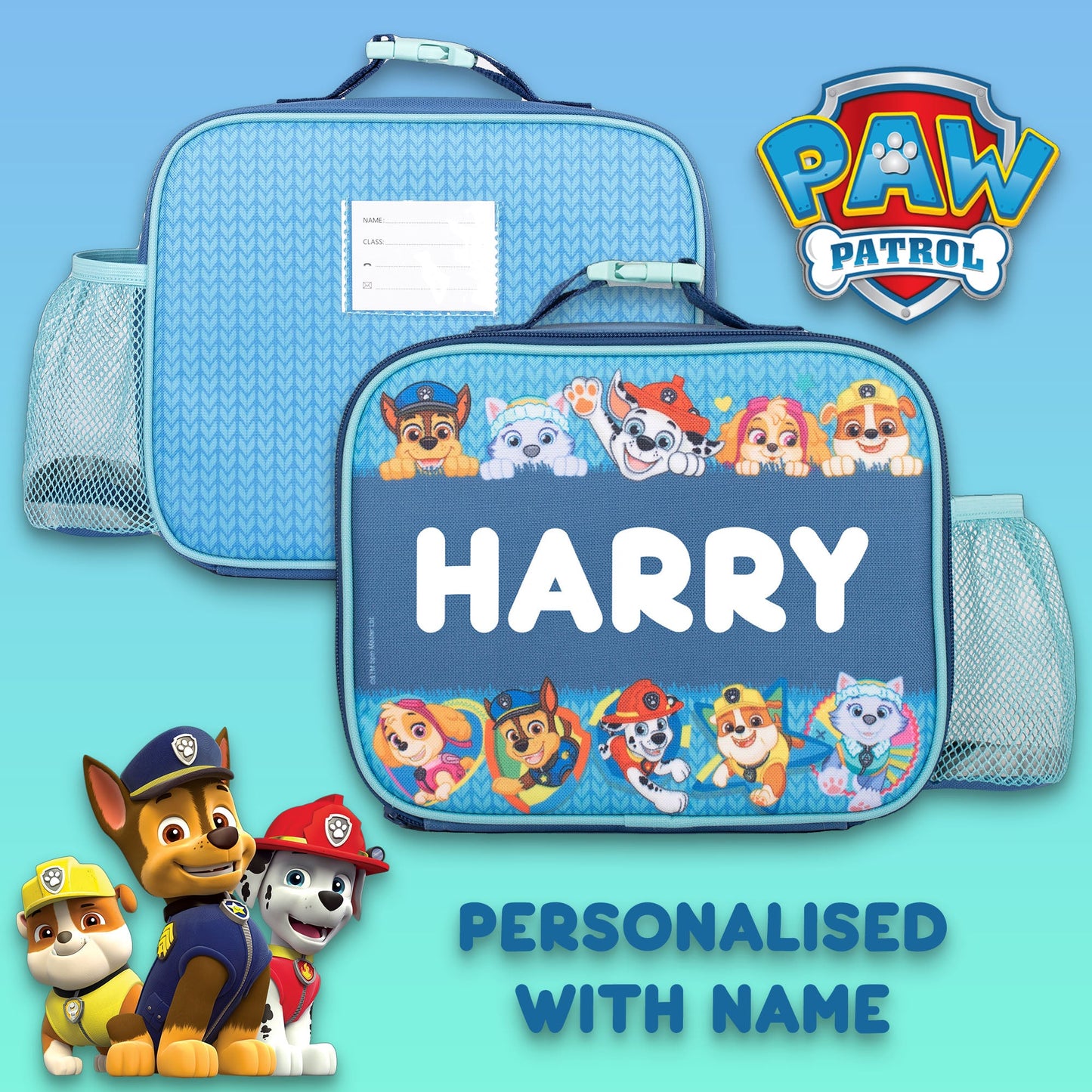 Personalized Lunch Bag - Paw Patrol