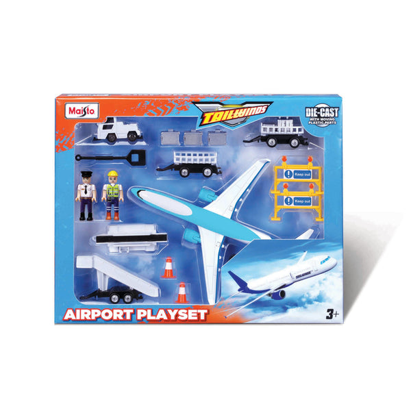 Tailwinds Fresh Metal Airport Playset