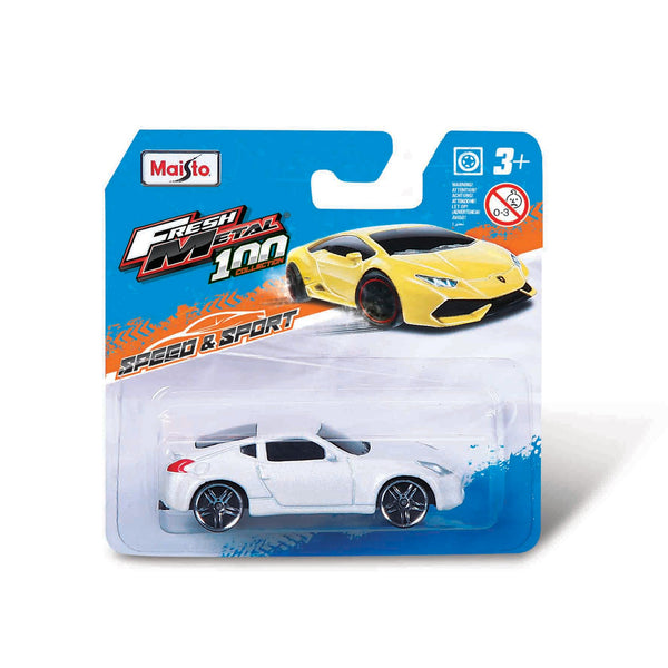 ASSORTMENT OF 72 COOL METAL CARS (BLISTER)