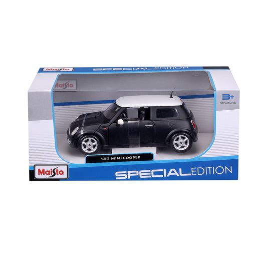 1:24 BLACK MINI COOPER