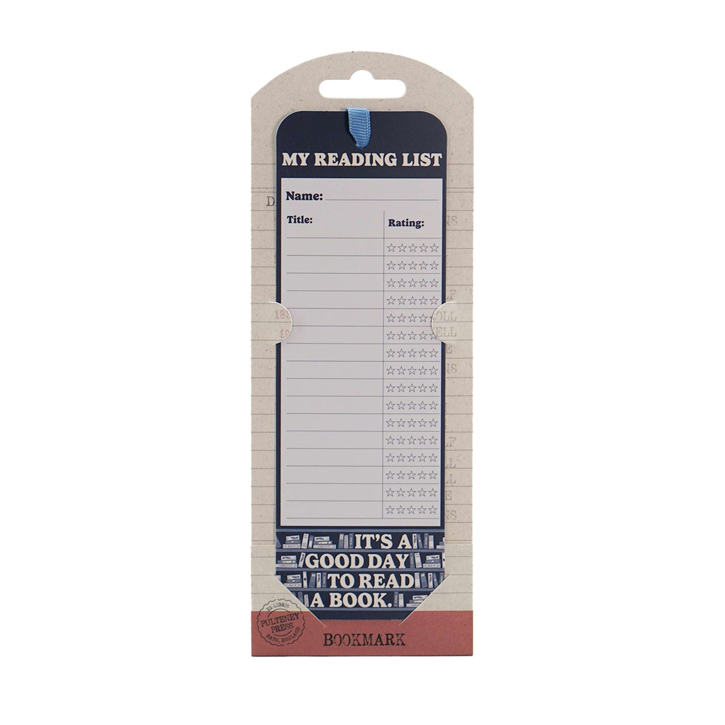 Reading List Paper Bookmark - It's A Good Day To Read A Book