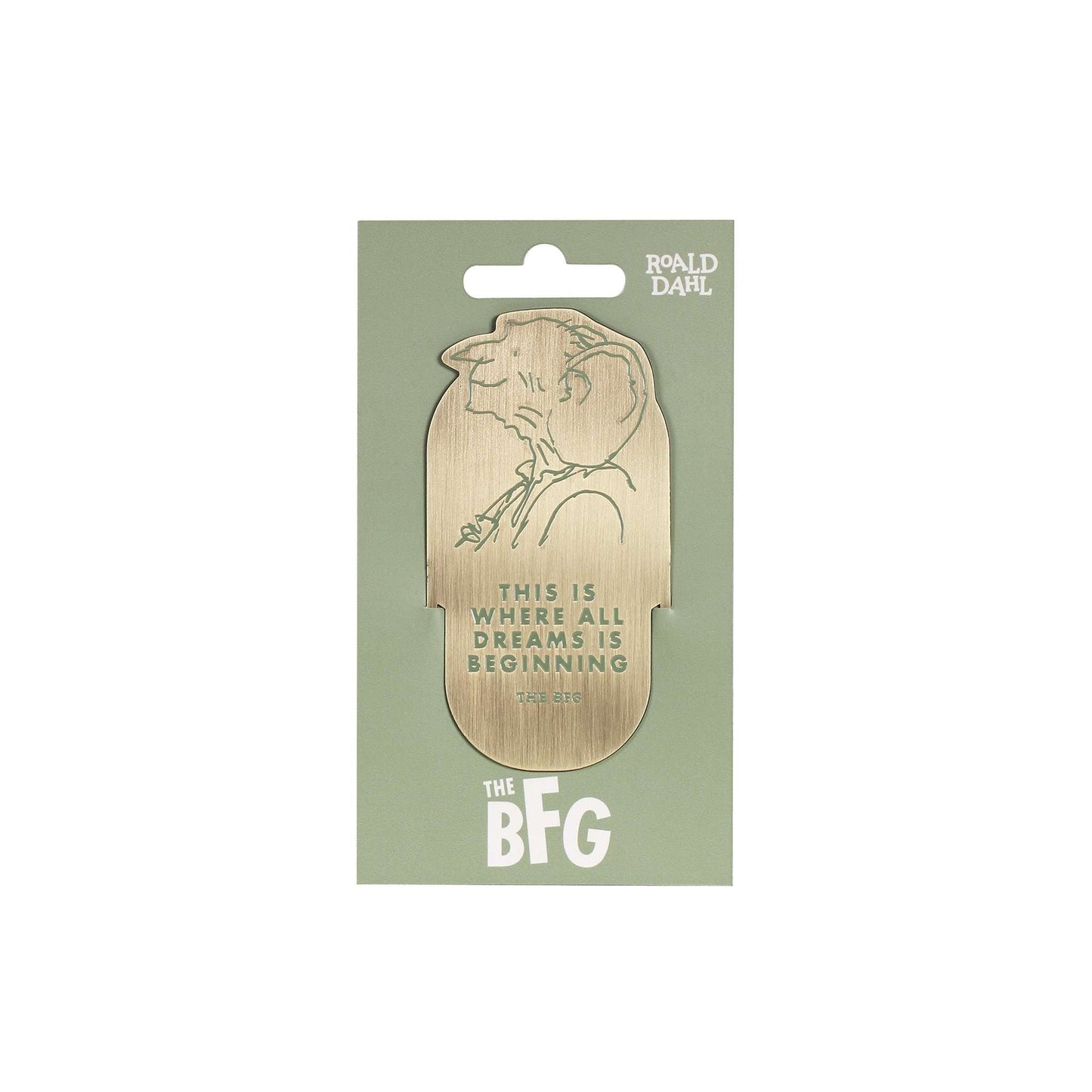 Roald Dahl The BFG Metal Bookmark