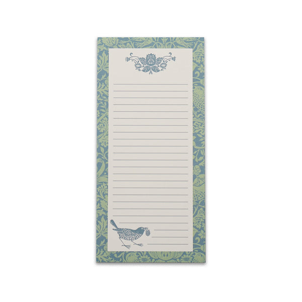 Notebook Strawberry Thief Sage