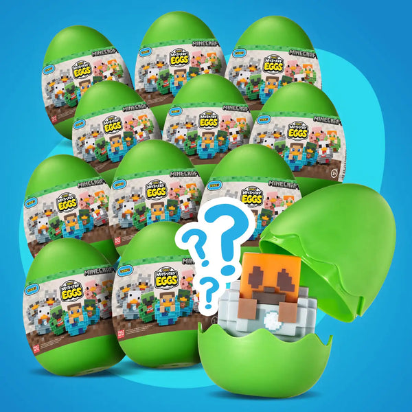 12er-Pack Minecraft Mystery Eggs TUBBZ Enten