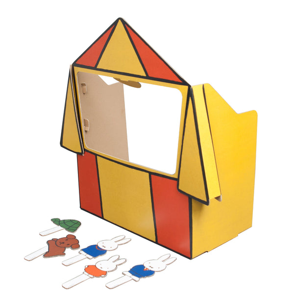 Miffy the Rabbit Cardboard Puppet Theatre