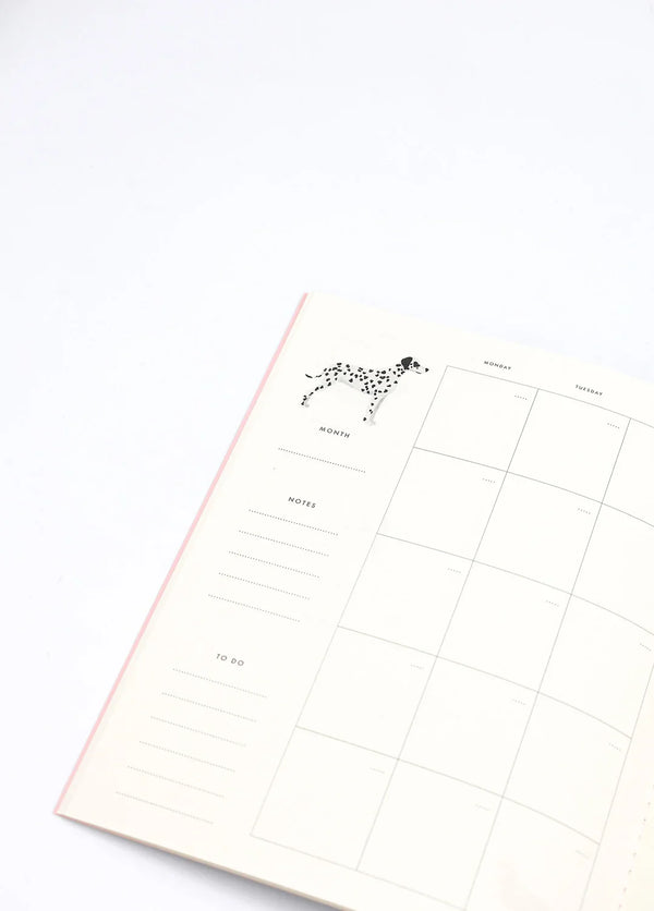 Dogues - Monthly Planner