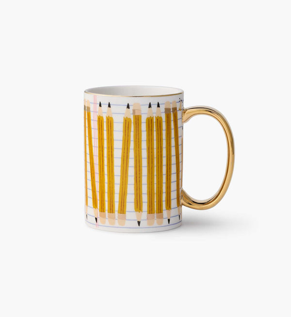 Mug en porcelaine Crayons