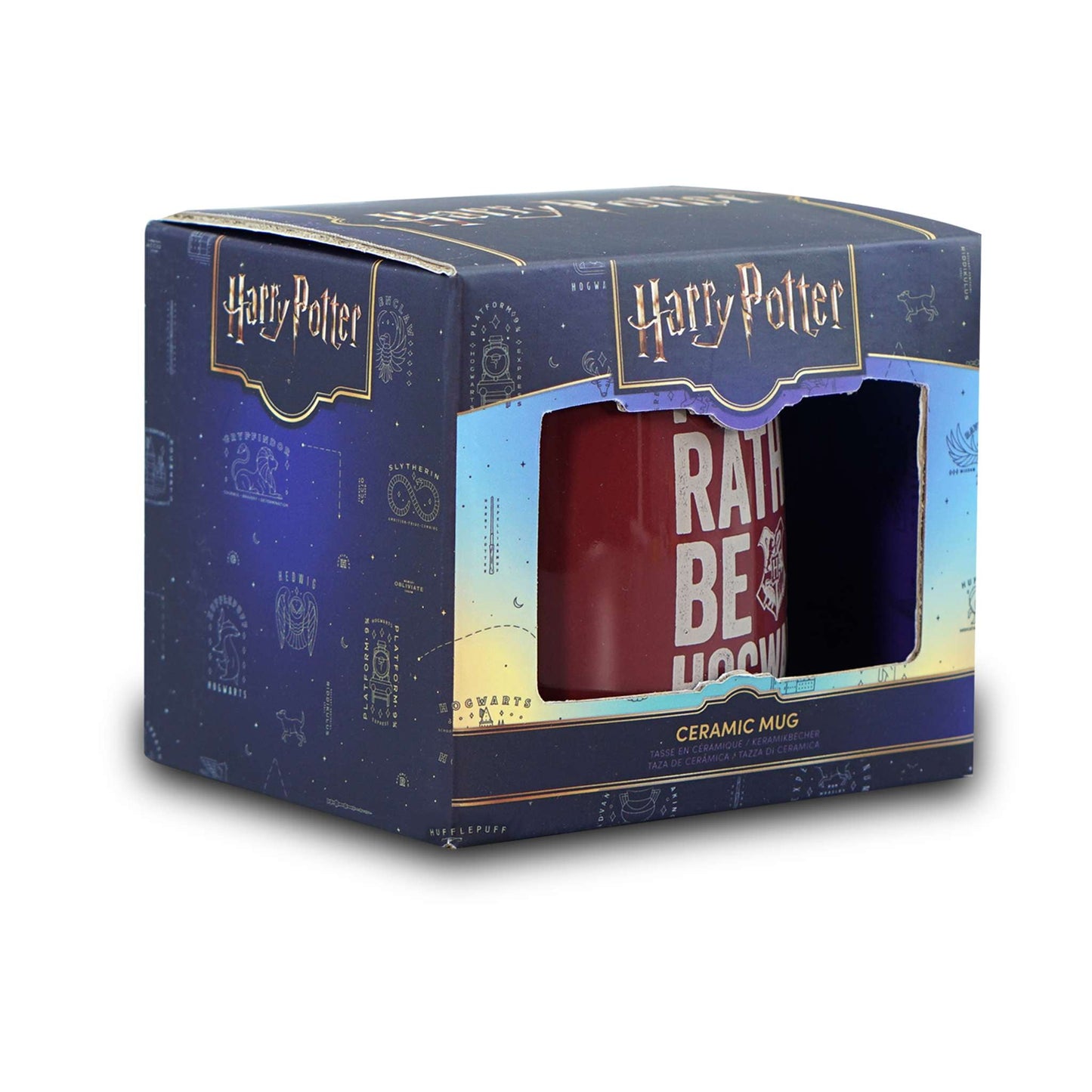 Harry Potter I Would Rather Oval Mug – 370 ml