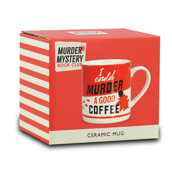 Murder Mystery Club Signature Coffee Mug – 370 ml
