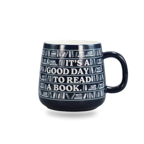 Oval Mug It's A Good Day To Read A Book – 370 ml