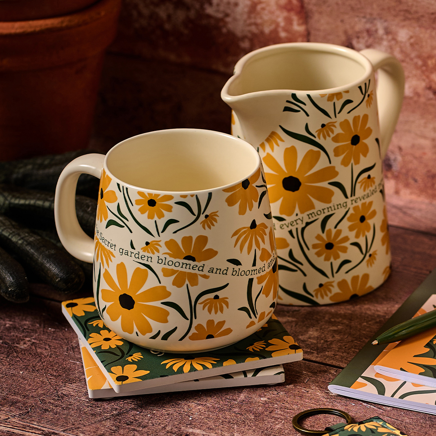 The Secret Garden Oval Mug - 370 ml