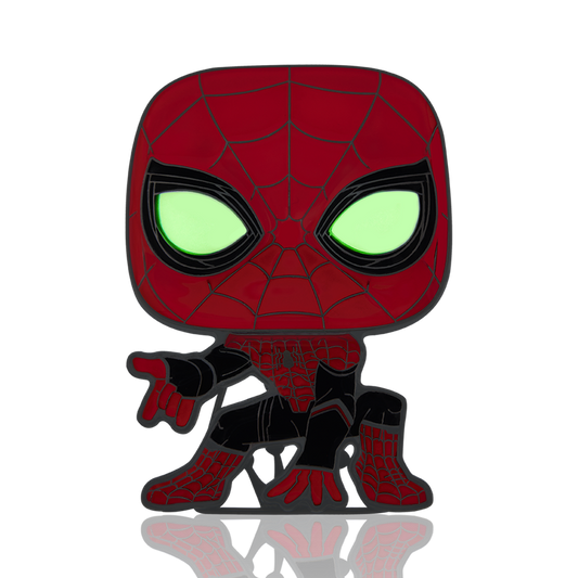 pop pin spider man glow 30
