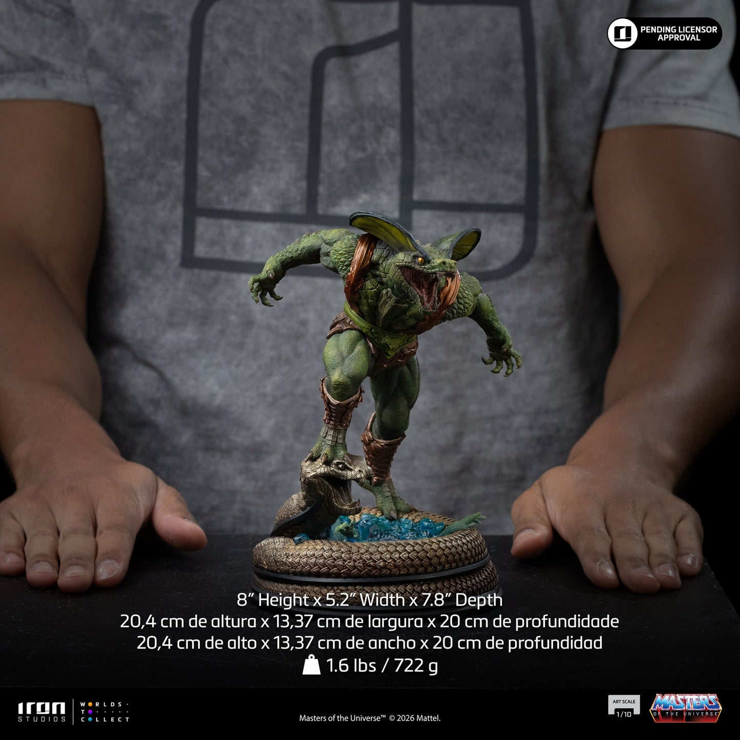 Pre-Order - Kobra Khan Statue - Masters of the Universe - Art Scale 1/10 - Iron Studios