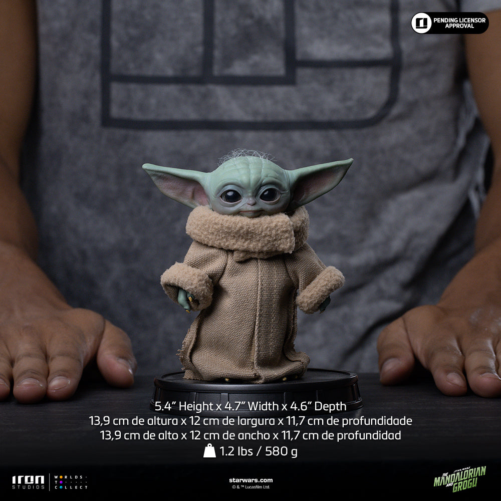 Pre-Order - Grogu Always Curious Statue - Mandalorian and Grogu Movie - Grogu Collection - Iron Studios