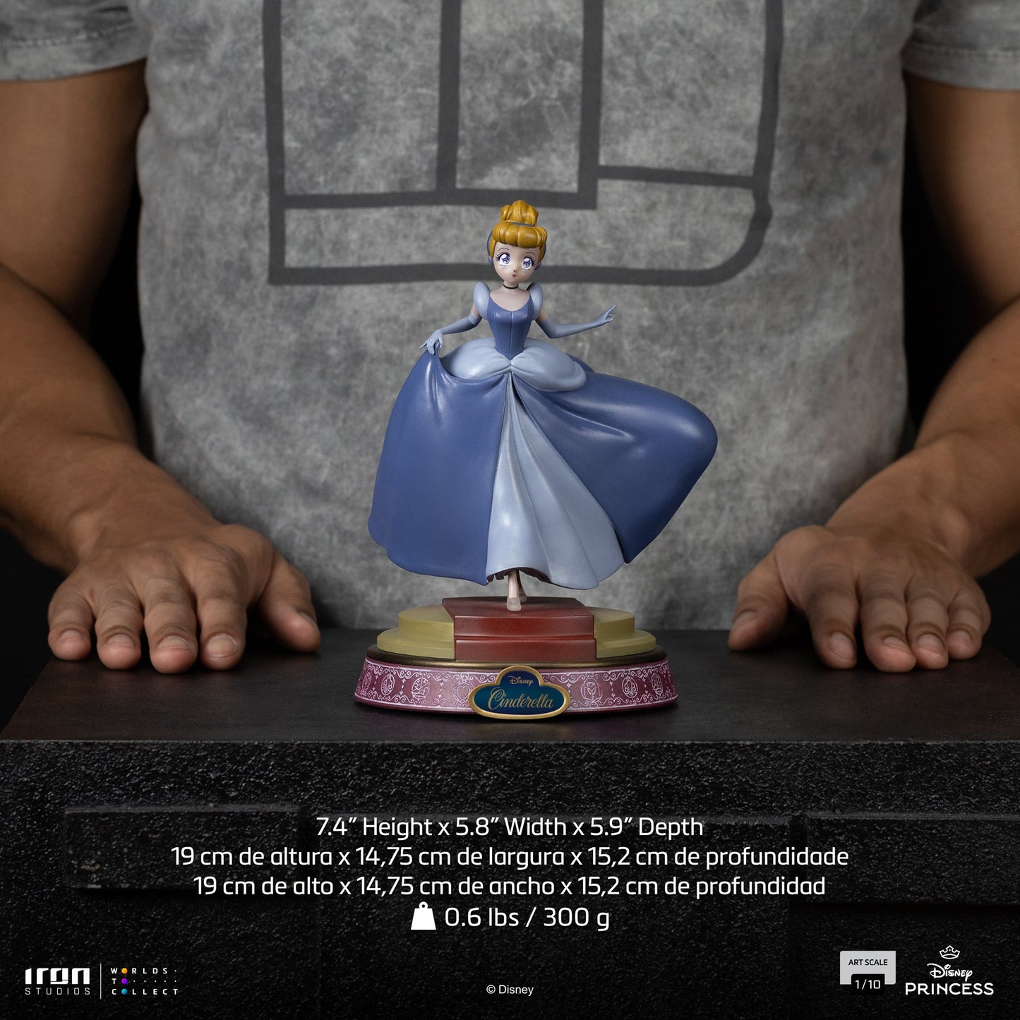 Pre-Order - Cinderella Statue - Disney Princess - Iron Studios