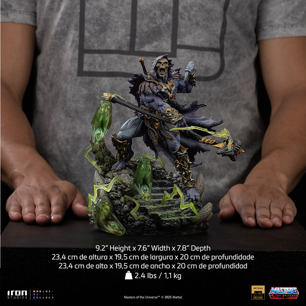 Skeletor Unleashed Statue - Masters of the Universe - Art Scale 1/10 - Iron Studios