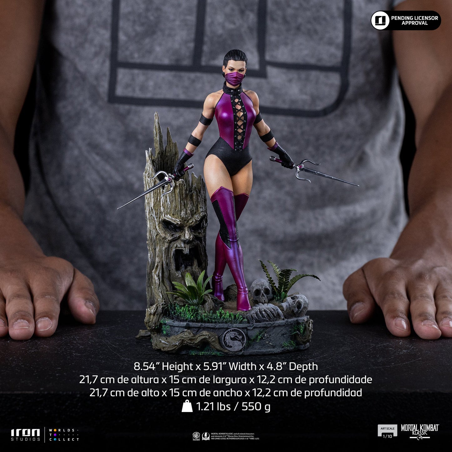 Pre-Order - Mileena Statue - Mortal Kombat - Art Scale 1/10 - Iron Studios
