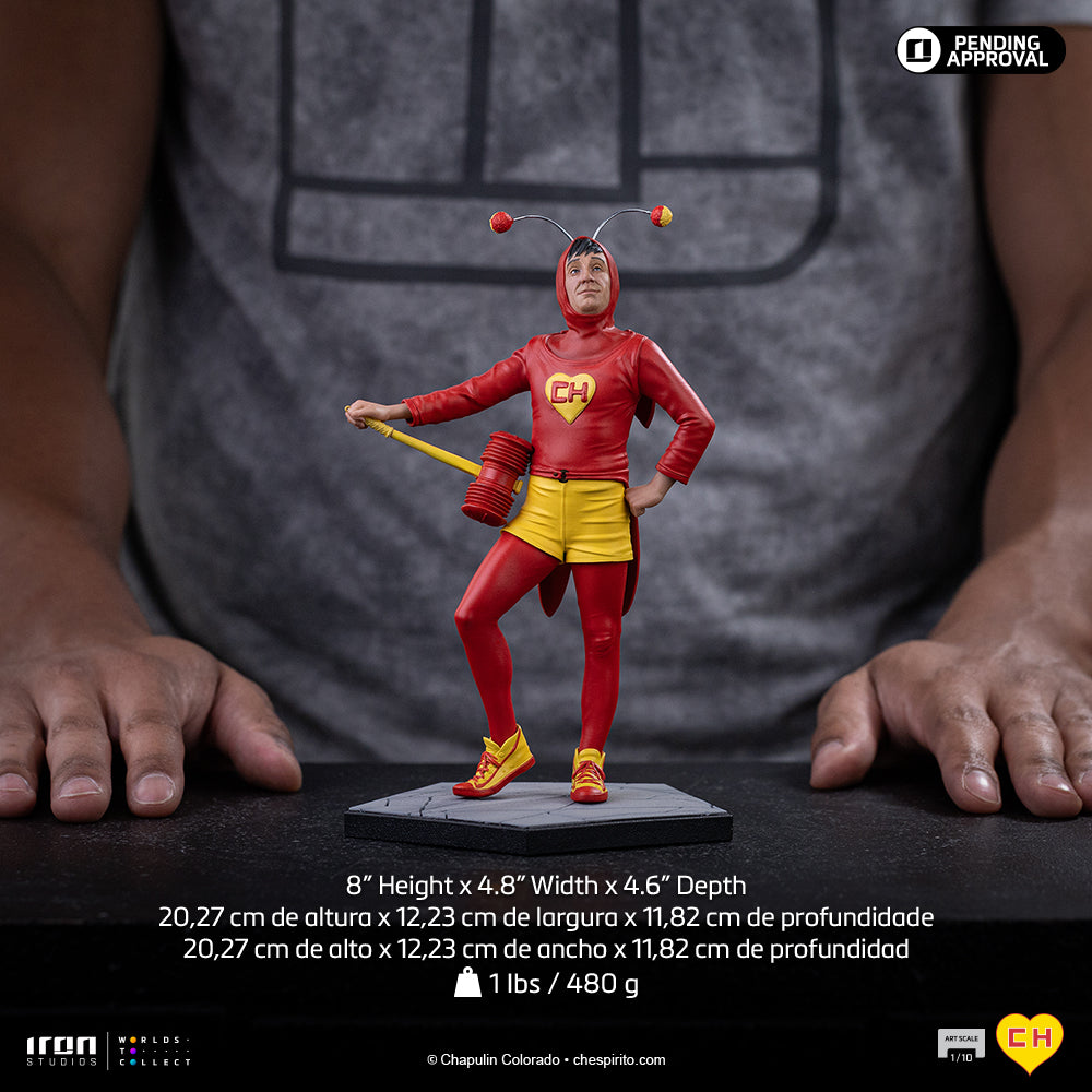 Pre-Order - Chapolin Colorado Statue (Red Thumb ver.) - Chapolin - Art Scale 1/10 - Iron Studios