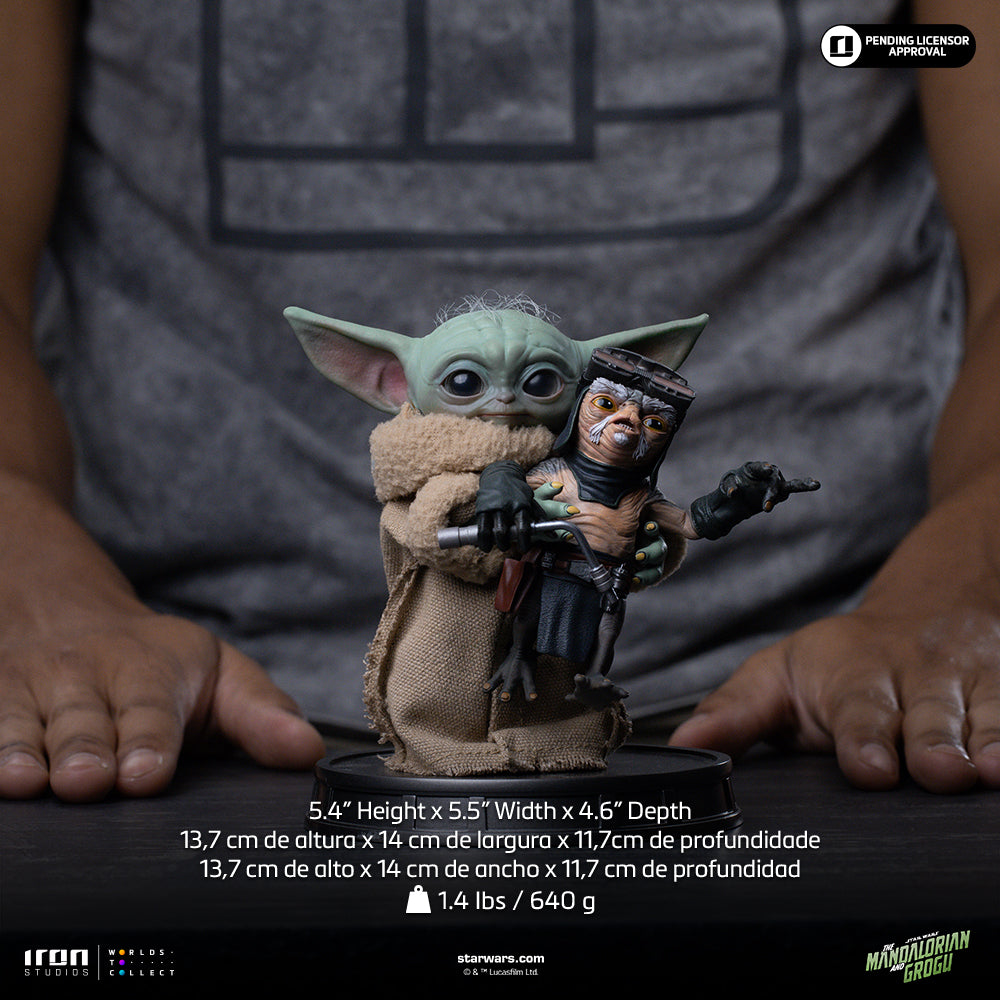 Pre-Order - Grogu No Squeezy Statue - Mandalorian and Grogu Movie - Grogu Collection - Iron Studios