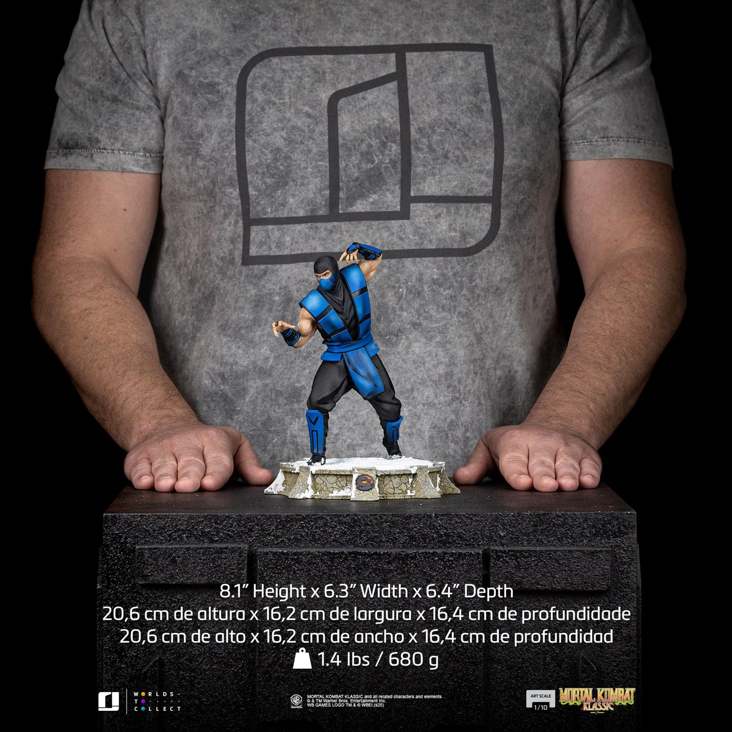 Sub-Zero Statue (Ninjas Collection) - Mortal Kombat - Art Scale 1/10 - Iron Studios