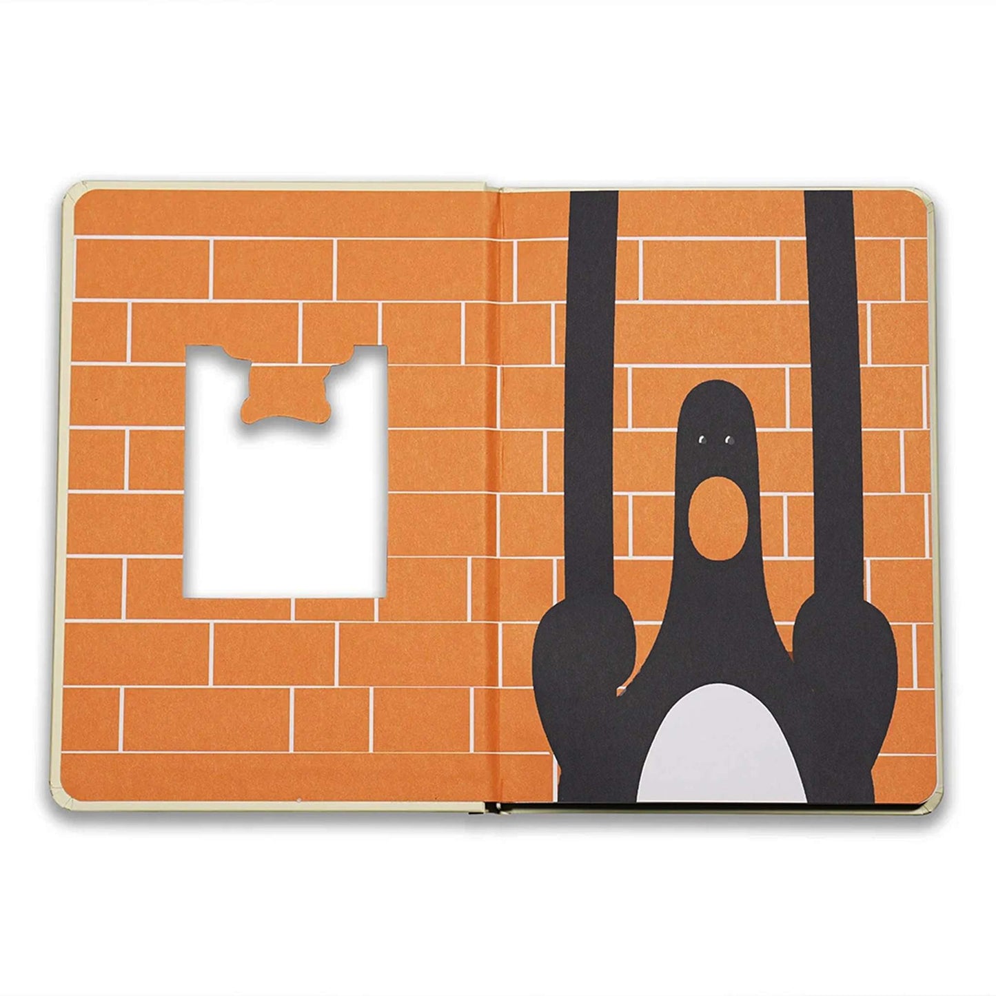 A5 Notebook (Hardcover/Die-cut Reveal) - Wallace & Gromit (Feathers