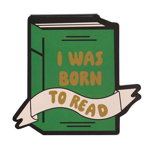 Die-cut Notebook Pulteney Press Born to Read