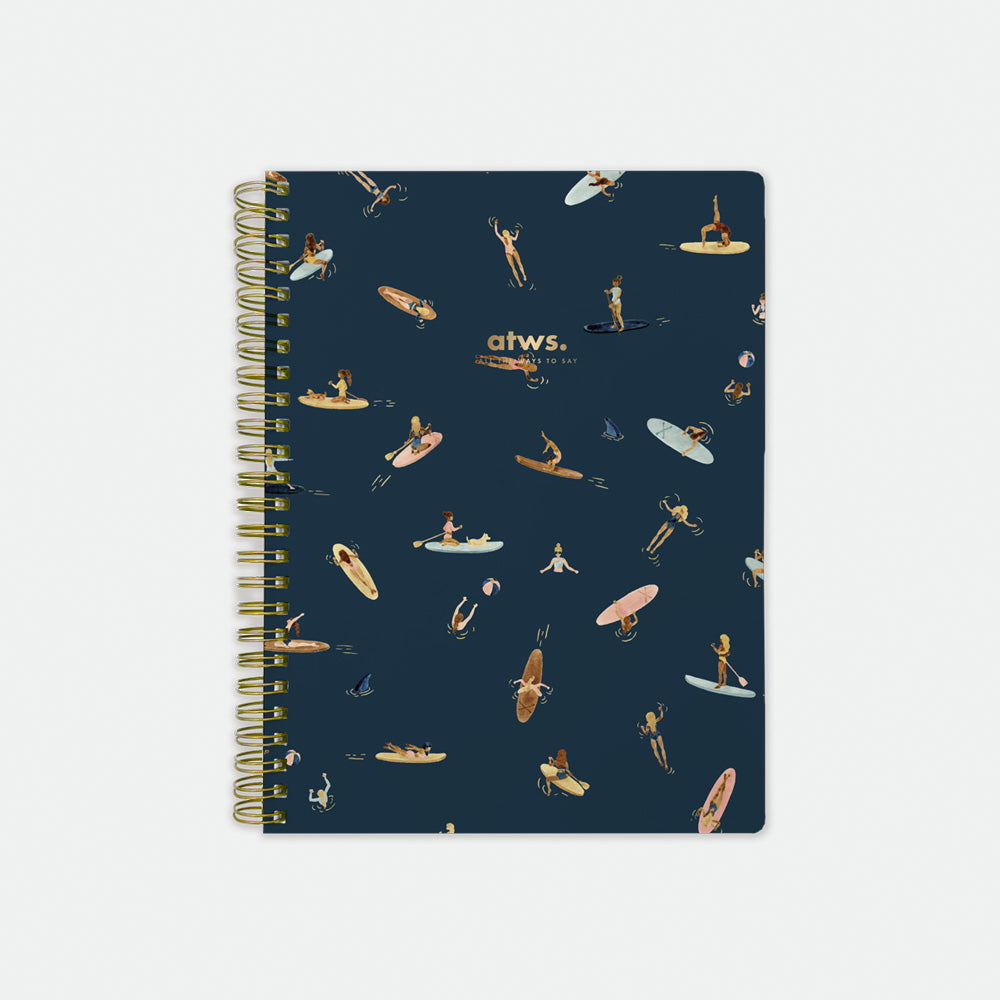 Paddle girls - Spiral notebook
