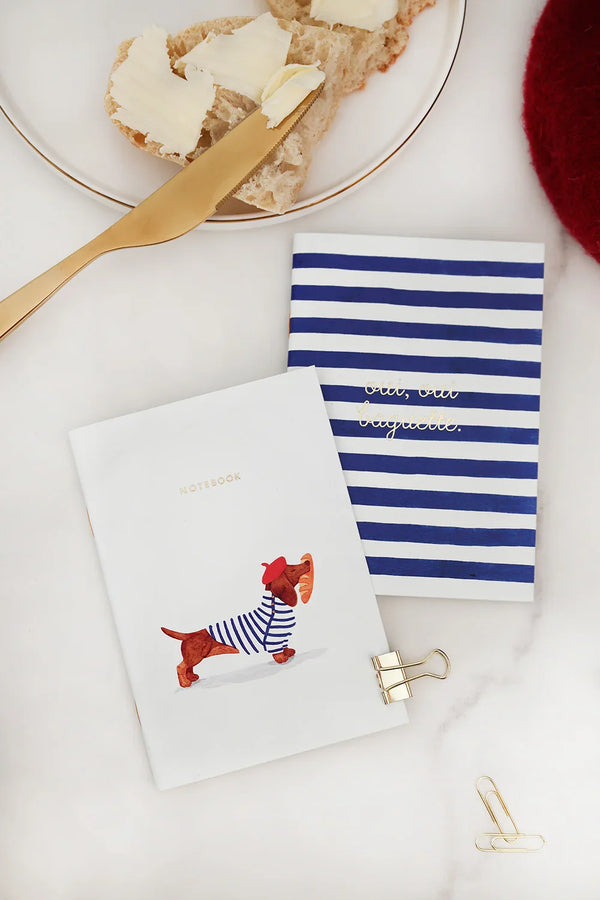 Duo Yes Baguette - A6 Pocket Notebook DUO