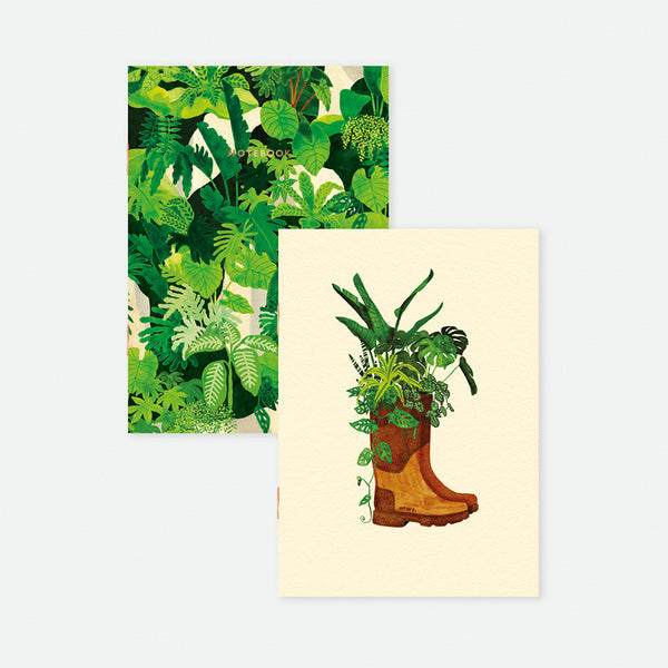 Duo Gardening Boots - A6 DUO Pocket Notebook