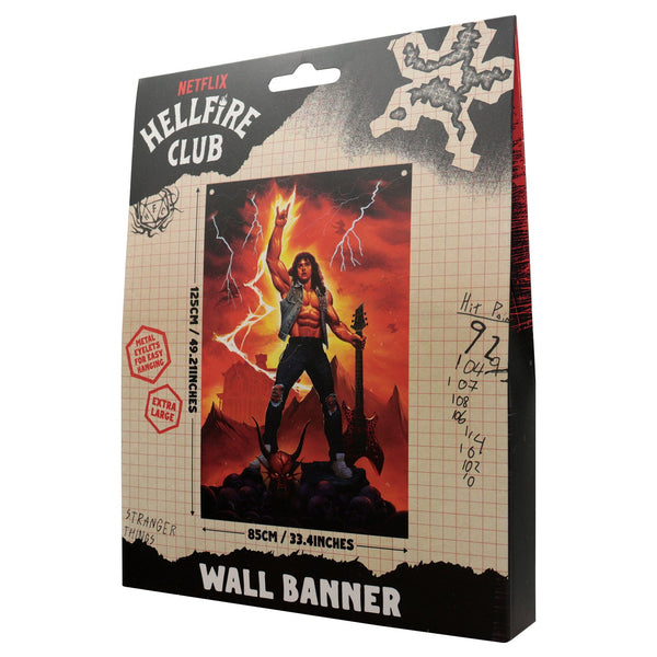 Bannière murale Stranger Things - Eddie Munson