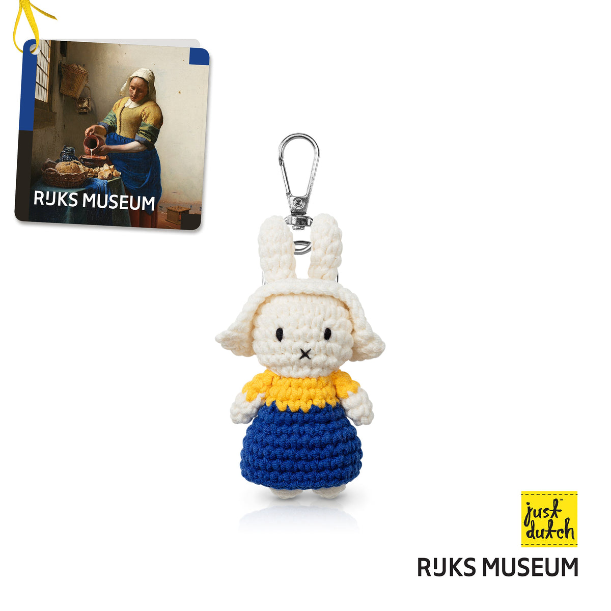 Porte-clés Miffy La Laitière Just Dutch