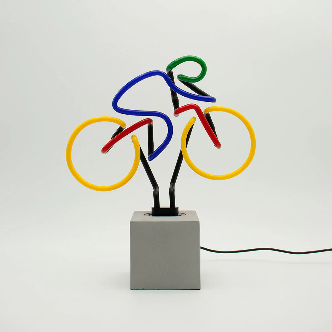 lampe neon cycliste locomocean