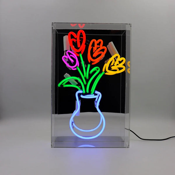 Neon Tulpenvaas