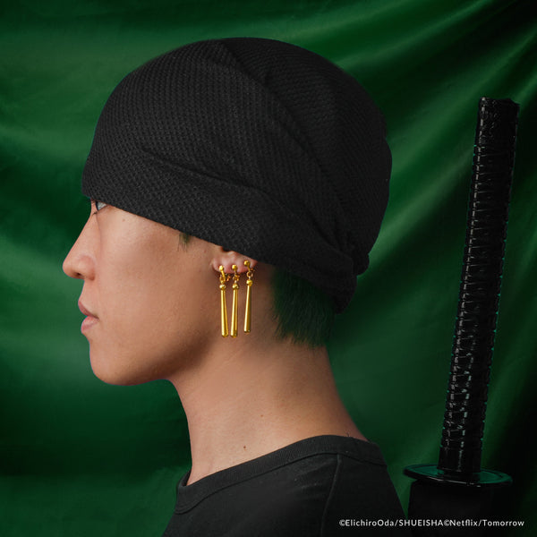 Zoro Bandana and Earrings Set