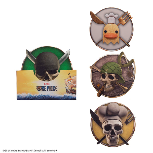 Set of 4 One Piece Characters Coasters Series 2