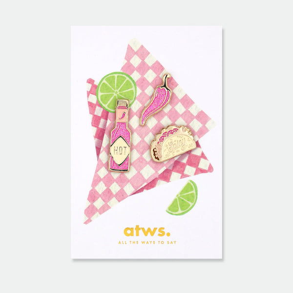 Spicy (Set of 3 pins) - Pins