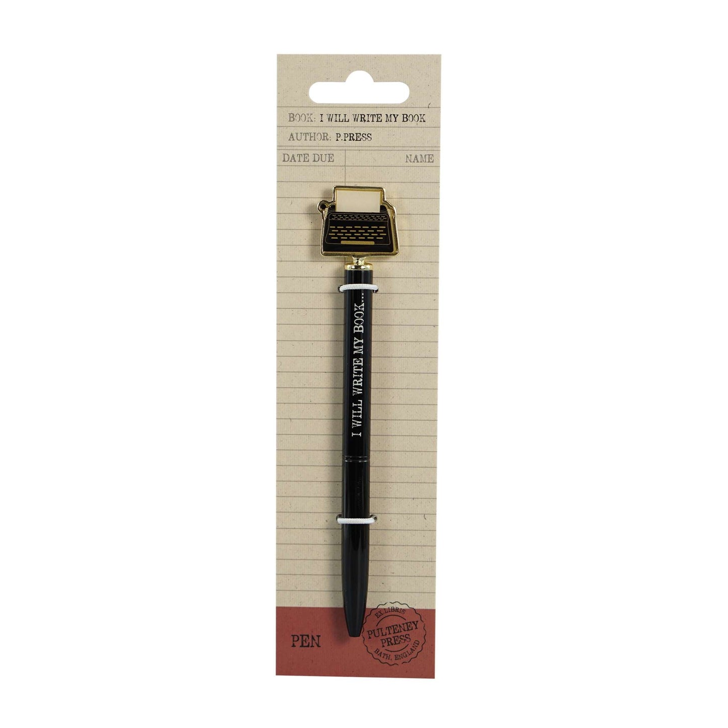 Pulteney Press Pen I Will Write My Book